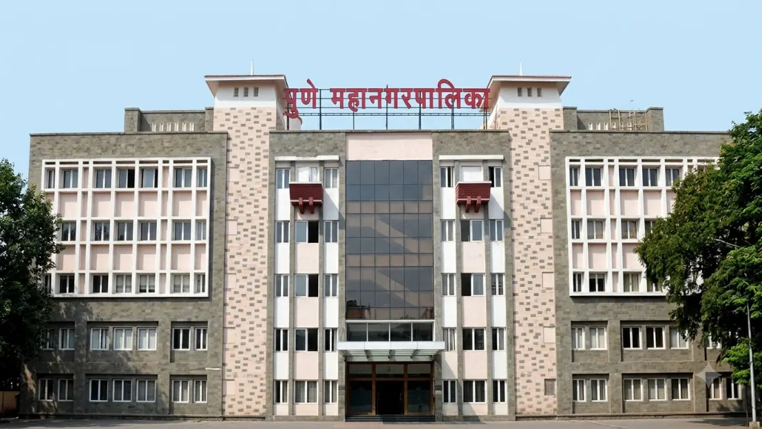 Parivartan civic complaint management platform showing Pune Municipal Corporation context and multi-role workflow